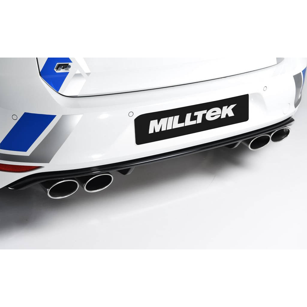 MILLTEK SSXVW259 Cat-back для VW Golf MK7 R 2.0 TSI 300PS Photo-2
