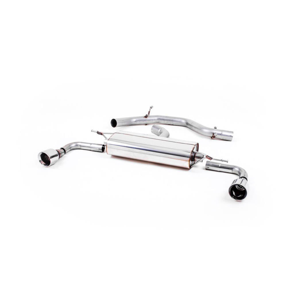 MILLTEK SSXVW113 Cat-back Dual 100mm GT100 для VW Golf MK6 GTi 2.0 TSI 210PS Photo-0
