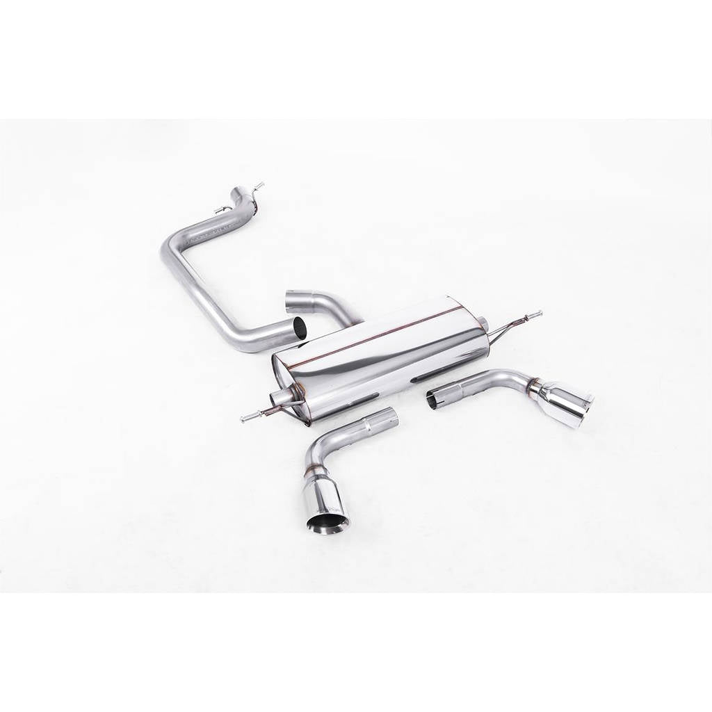 MILLTEK SSXAU235 Кат-бек Single 100mm GT100 для AUDI TT Mk2 2.0 TFSi 2WD Photo-0
