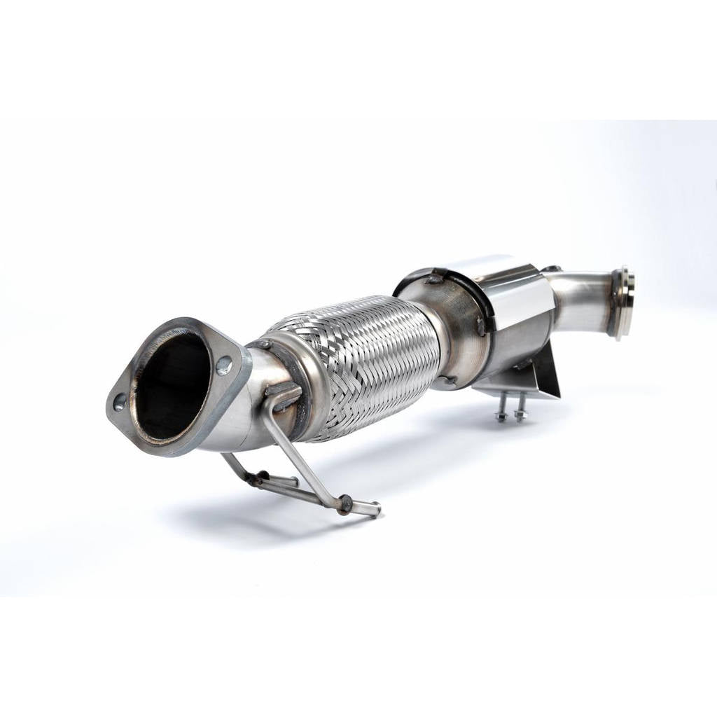 MILLTEK SSXFD125 Large Bore Downpipe and Hi-Flow Sports Cat для FORD Focus MK3 ST 2.0 L EcoBoost 5-Do Photo-1