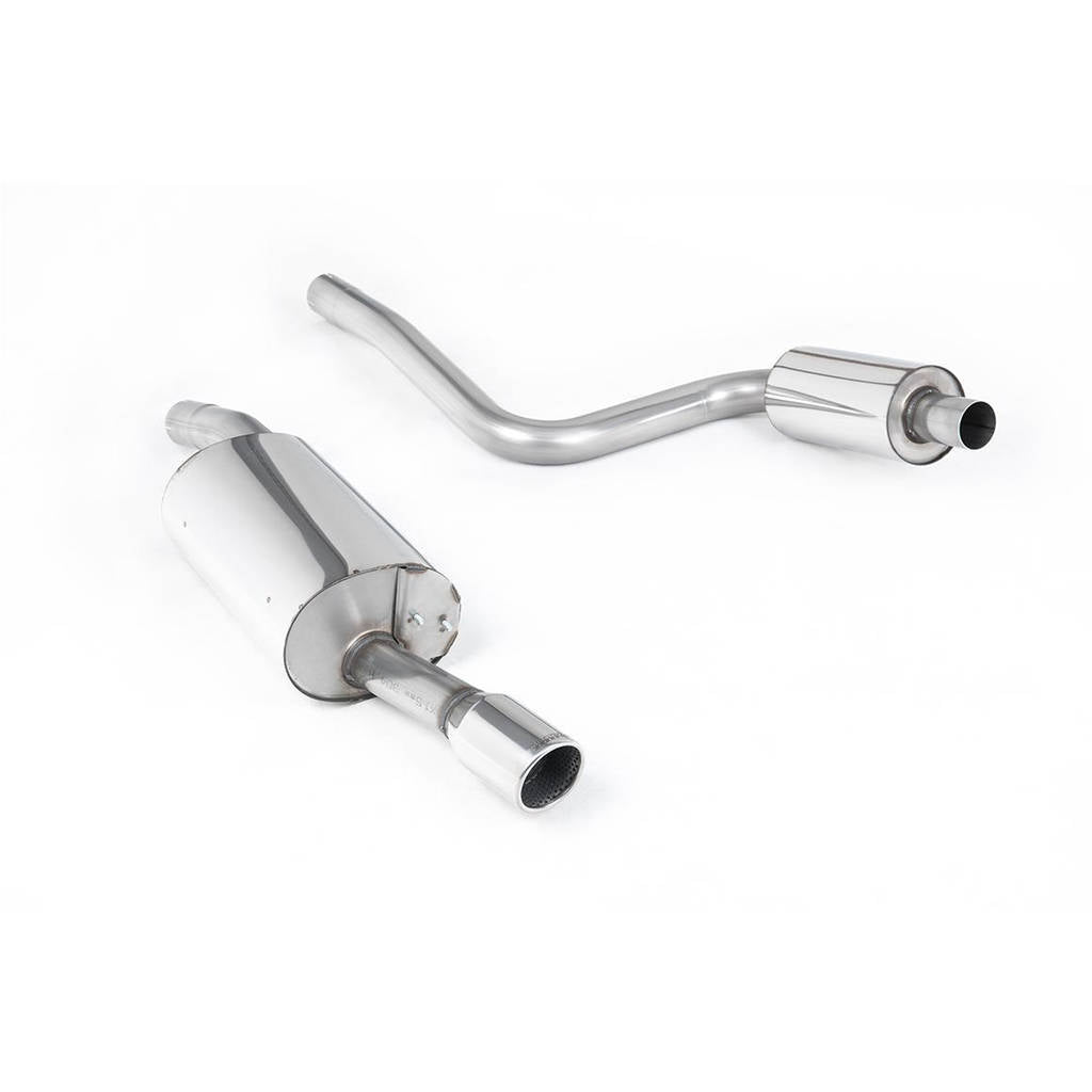 MILLTEK SSXFD019 Кат-бек Single 90mm Jet для FORD Fiesta Mk6 ST 150 Photo-0