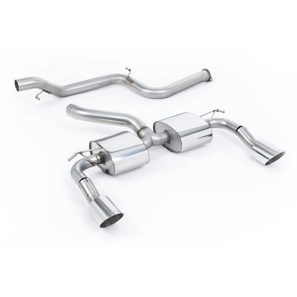 MILLTEK SSXFD068 Кат-бек Dual DTM для FORD Focus MK2 RS 2.5 T 305PS Photo-0
