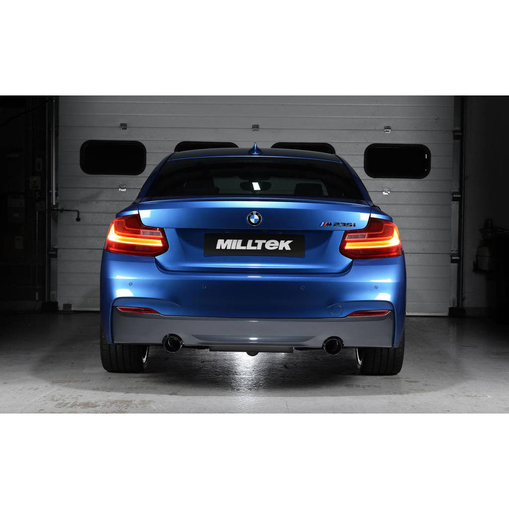 MILLTEK SSXBM988 Кат-бек Twin 90mm GT90 ECA для BMW 2 Series F22 M235i Coupé Photo-2