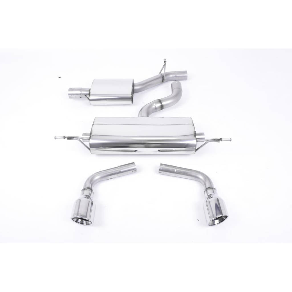 MILLTEK SSXAU146 Кат-бек 100mm Jet для AUDI TT Mk2 3.2 quattro Photo-0