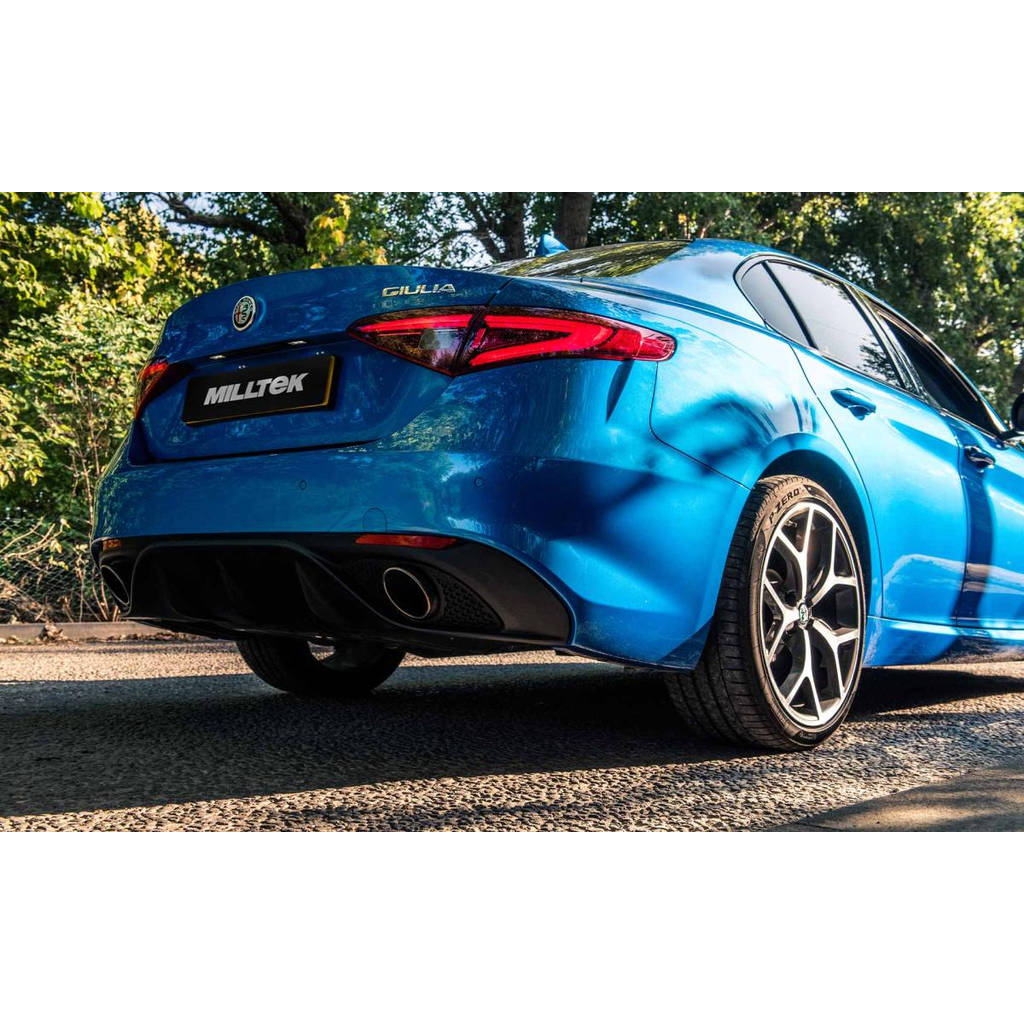 MILLTEK SSXAR17 Кат-бек для ALFA ROMEO ROMEO Giulia 2.0 T Veloce Photo-1