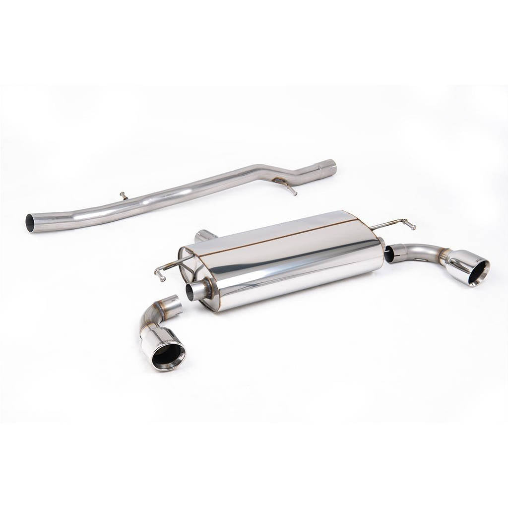MILLTEK SSXVW025 Кат-бек 100mm Jet для VW Golf Mk4 R32 3.2 V6 4WD Photo-0