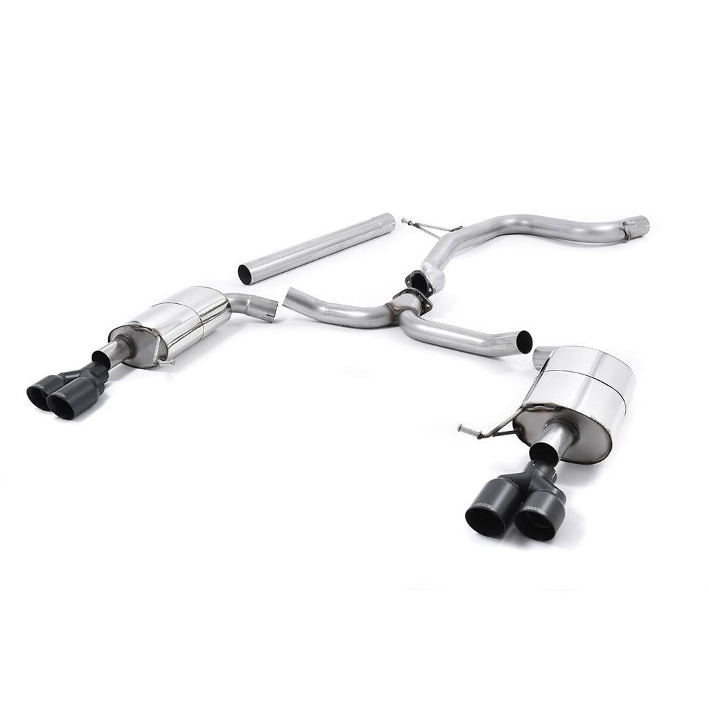 MILLTEK SSXSE175 кат-бек Twin 80mm GT80 для SEAT Leon ST Cupra 280 & 290 2.0 TSI Photo-0