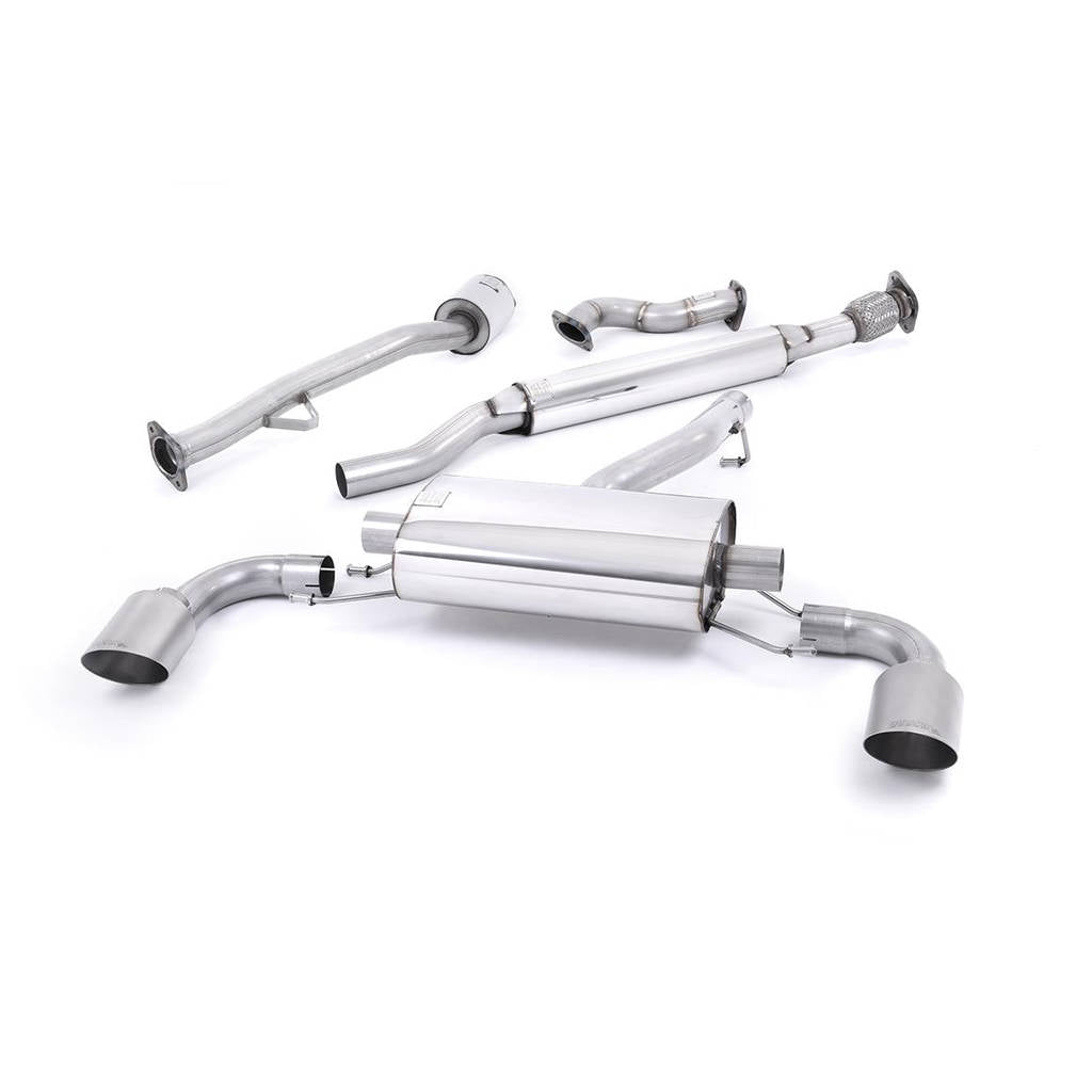 MILLTEK SSXSB041 Primary Кат-бек Dual GT115 для SCION FR-S 2.0 L Photo-0