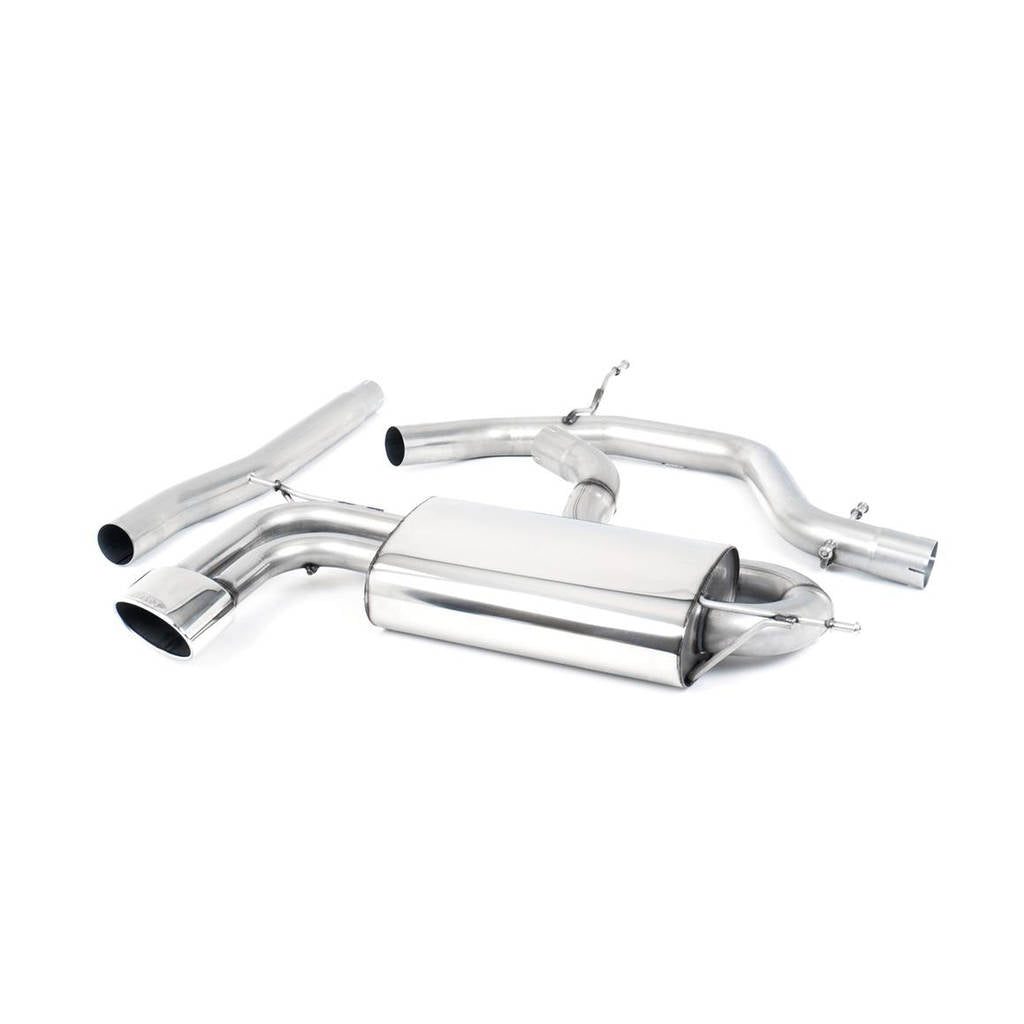 MILLTEK SSXSE129 кат-бек Special Oval для SEAT Leon FR 2.0 TDi 170PS DPF Photo-0