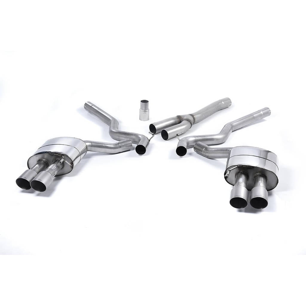 MILLTEK SSXFD179 Кат-бек Quad 90mm GT90 для FORD Mustang 2.3 EcoBoost (Fastback) Photo-0