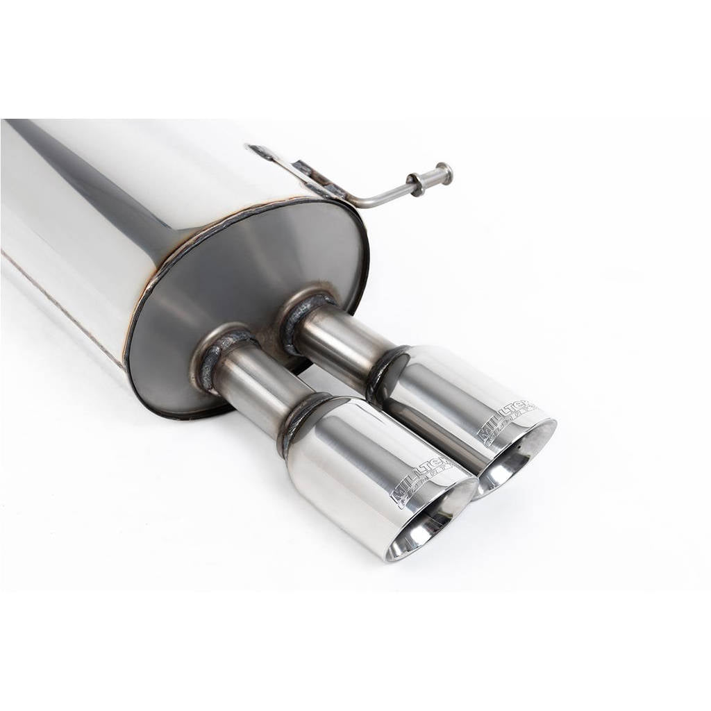 MILLTEK SSXFD130 Front Pipe-back Twin 80mm GT80 для FORD Fiesta MK7 1.6 L Duratec Ti-VCT AND Zetec S Photo-1