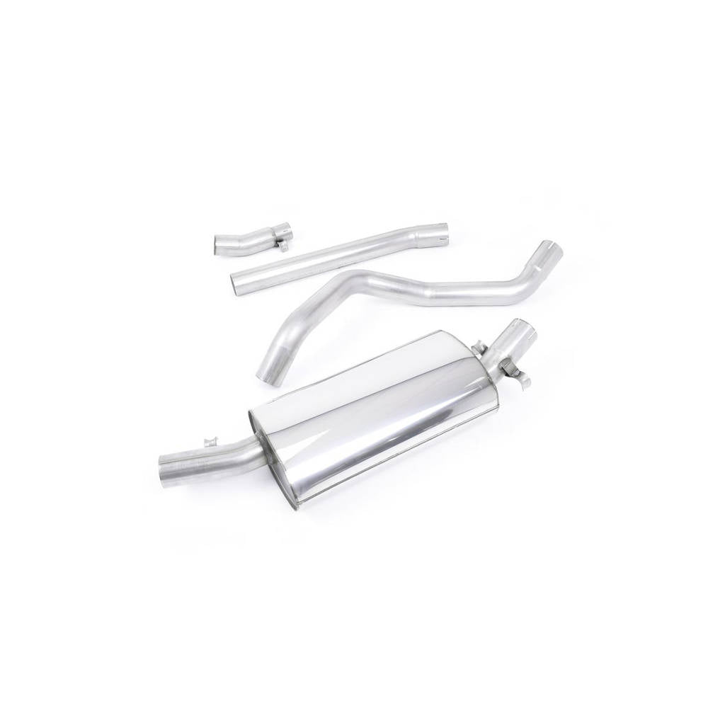 MILLTEK MCXVW208 Downpipe-back Single Skin 60.3 mm для VW Golf MK1 GTi Photo-0