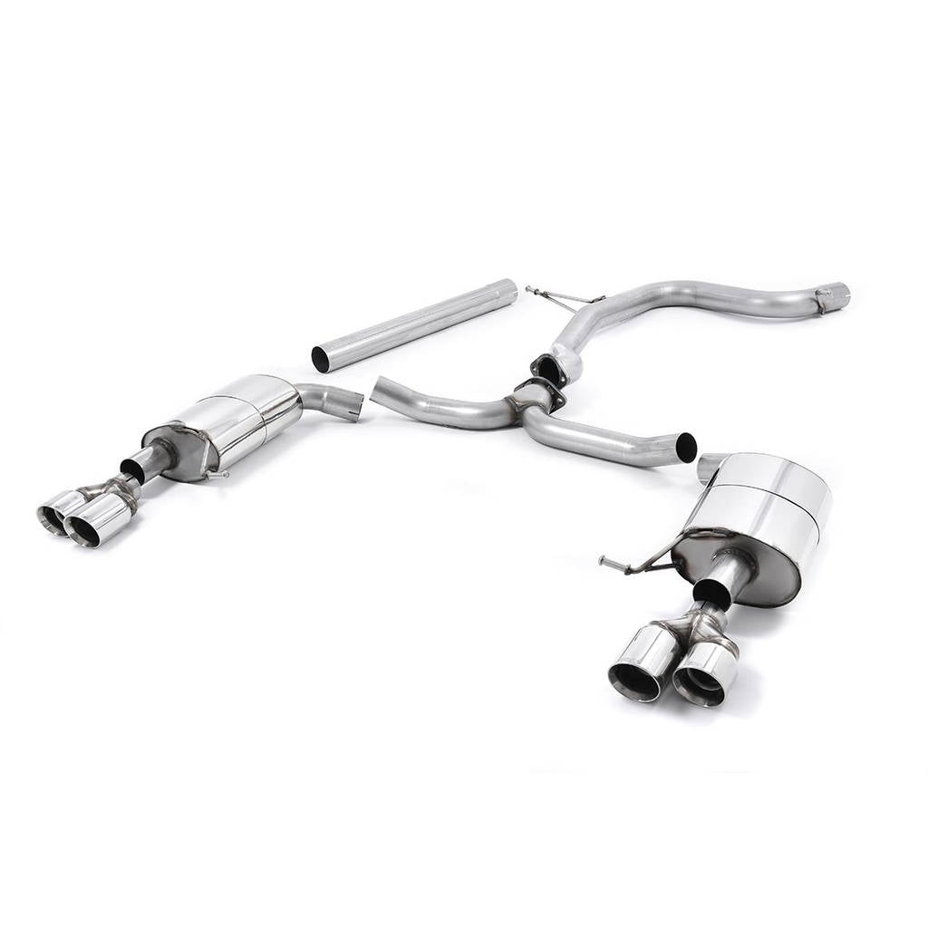 MILLTEK SSXSE174 кат-бек Twin 80mm GT80 для SEAT Leon ST Cupra 280 & 290 2.0 TSI Photo-0