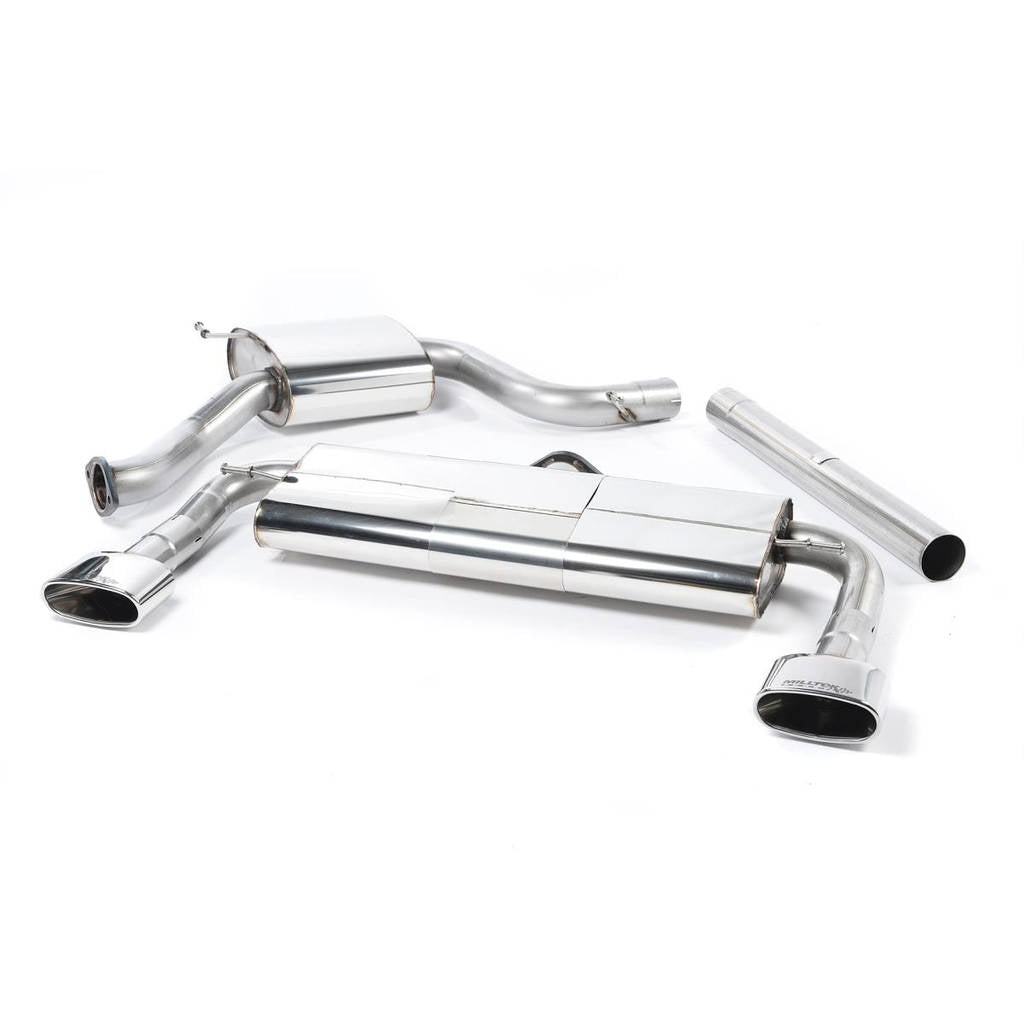 MILLTEK SSXSE157 Кат-бек 152x76mm Oval ECA для SEAT Leon Cupra 280 290 & 300 2.0 TSI Photo-0