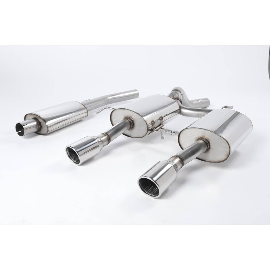 MILLTEK SSXRN201 Кат-бек Dual 90mm Jet для RENAULT Clio 182 2.0 16V Photo-0