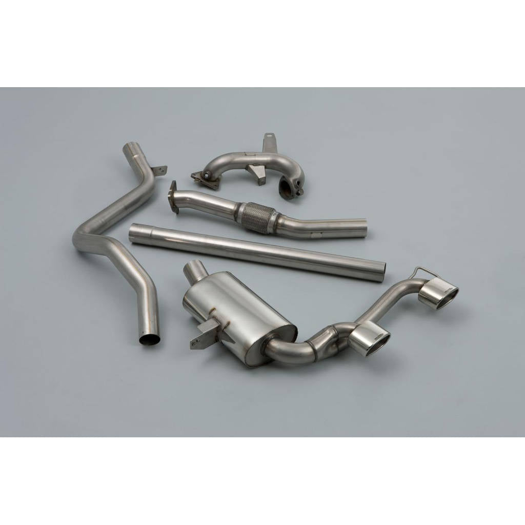 MILLTEK SSXRN404 Turbo-back excluding Hi-Flow Sports Cat Dual GT80-LITE для RENAULT Mégane RENAULT sp Photo-1