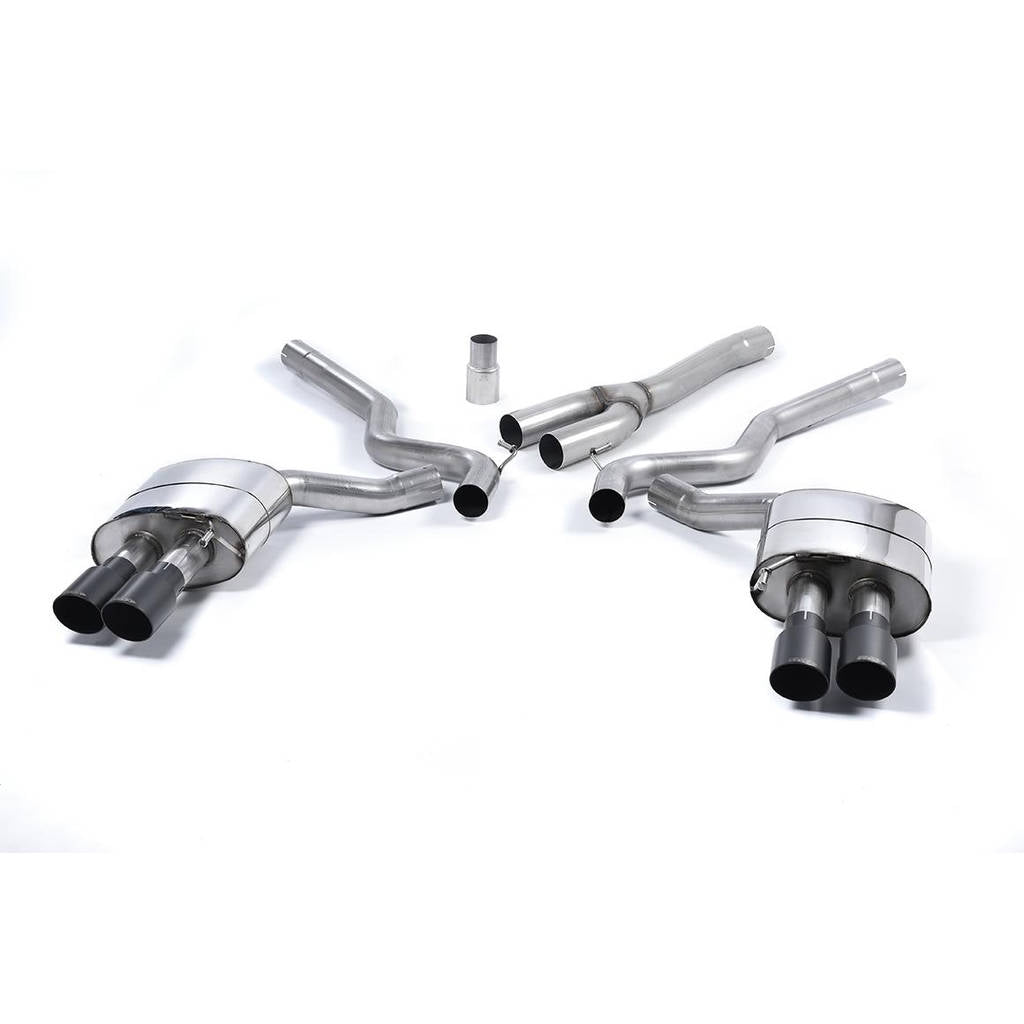MILLTEK SSXFD177 Кат-бек Quad 90mm GT90 для FORD Mustang 2.3 EcoBoost (Fastback) Photo-0