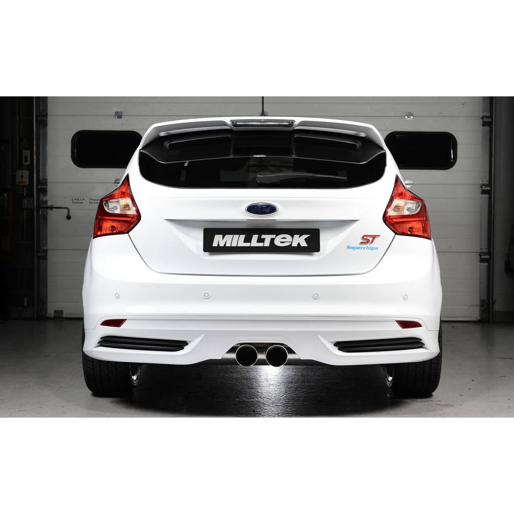 MILLTEK SSXFD092 Кат-бек Dual GT100 для FORD Focus Mk3 ST 2.0 L EcoBoost 5-Door Hatchback Photo-3