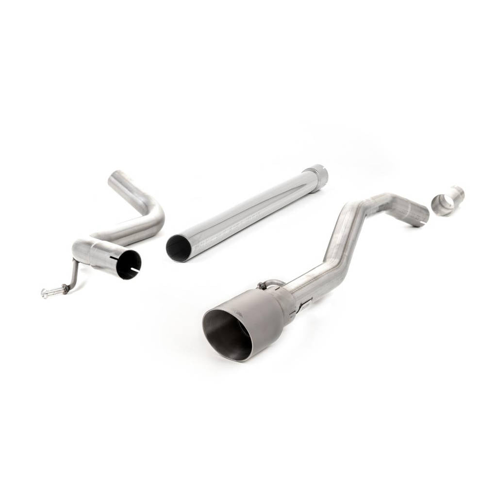 MILLTEK SSXVW485 Кат-бек 90mm GT90 для VW Up! 1.0TSI 90PS (3 & 5 Door) Photo-0
