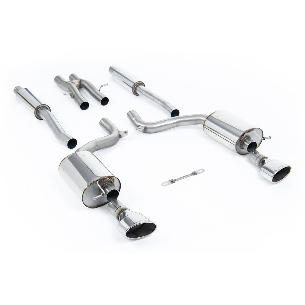 MILLTEK SSXAU213 Кат-бек Oval Oval ECA для AUDI RS6 C6 5.0 V10 biturbo quattro Photo-0