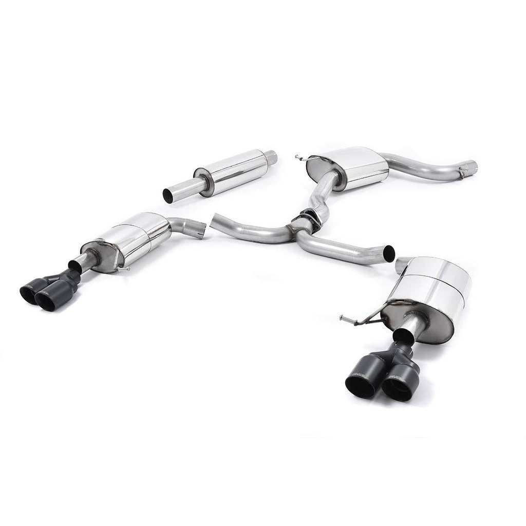 MILLTEK SSXSE171 кат-бек Twin 80mm GT80 ECA для SEAT Leon ST Cupra 280 & 290 2.0 TSI Photo-0