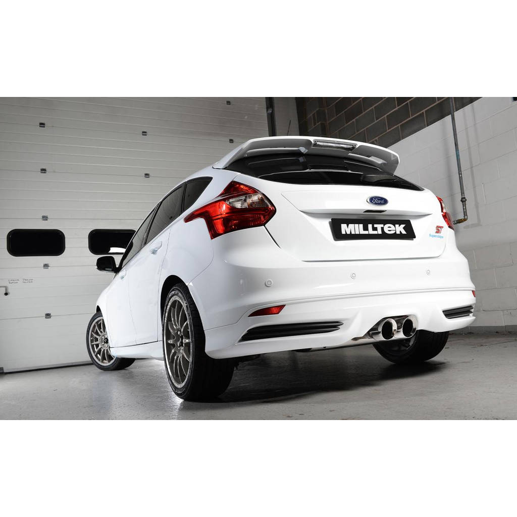 MILLTEK SSXFD119 Кат-бек Dual GT100 для FORD Focus Mk3 ST 2.0 L EcoBoost 5-Door Hatchback Photo-4