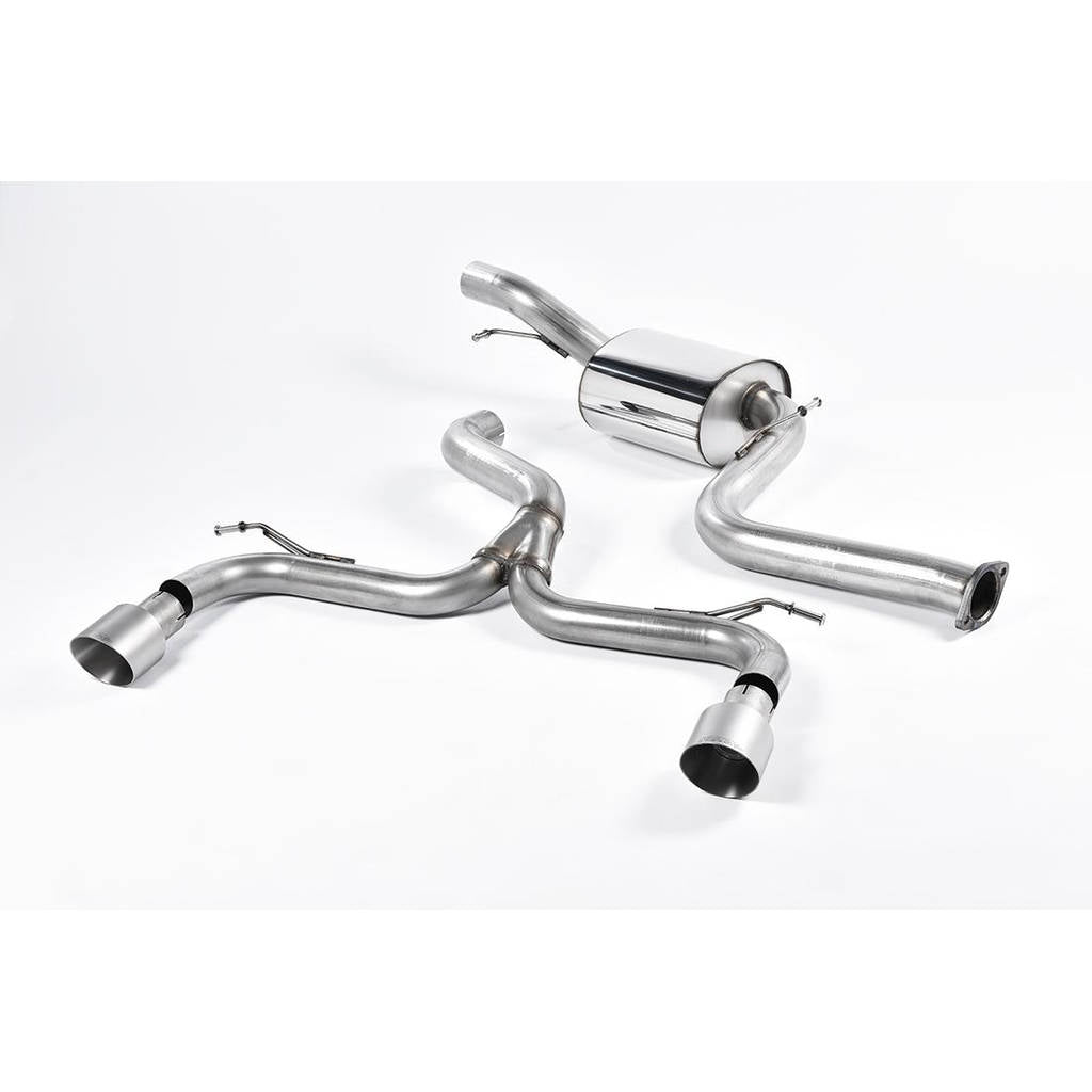 MILLTEK SSXFD163 Кат-бек Dual 100mm GT100 для FORD Focus Mk2 ST 225 Photo-0