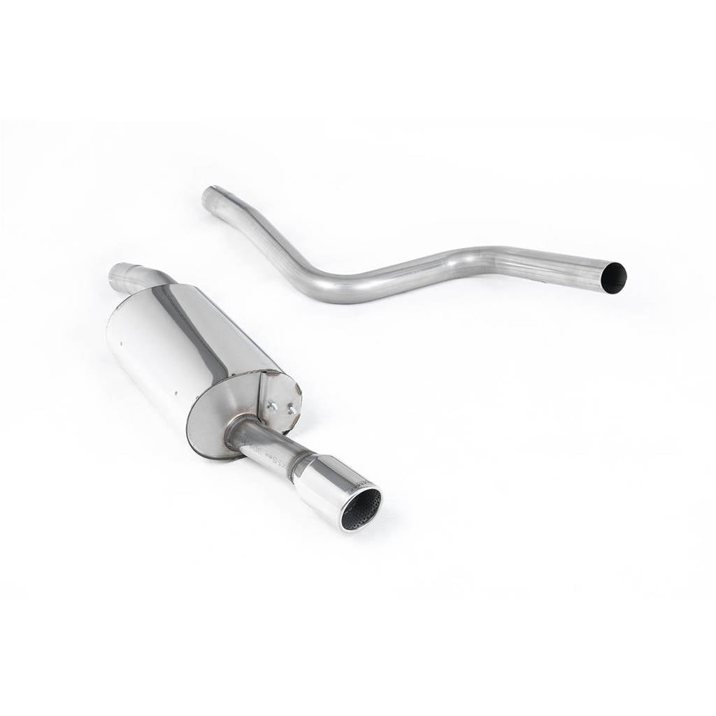 MILLTEK SSXFD018 Кат-бек Single 90mm Jet для FORD Fiesta Mk6 ST 150 Photo-0