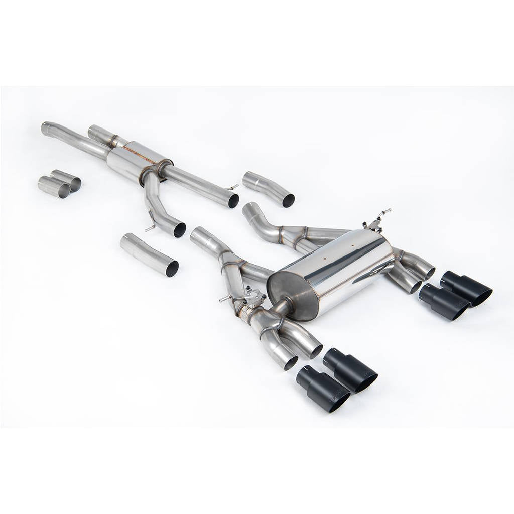 MILLTEK SSXBM993 Кат-бек Quad 90mm GT90 ECA для BMW 3 Series F80 M3 Saloon Photo-0