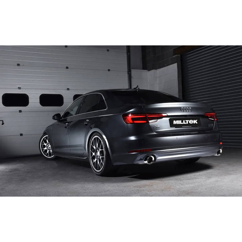 MILLTEK SSXAU612 Кат-бек Dual GT100 для AUDI A4 2.0 TFSI B9 Quattro Saloon & Avant Photo-3