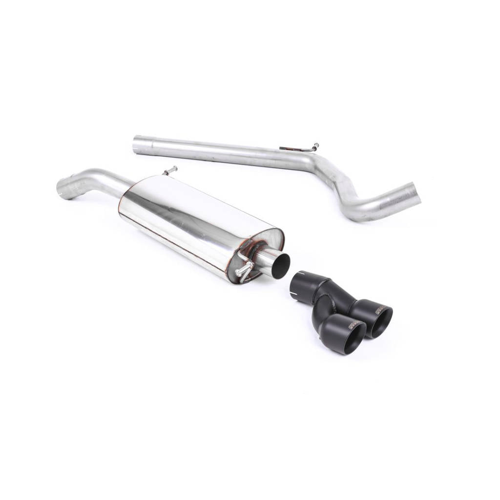 MILLTEK SSXAU459 кат-бек Twin 80mm GT80 для AUDI A1 1.4 TFSI S line 150PS ACT Photo-0