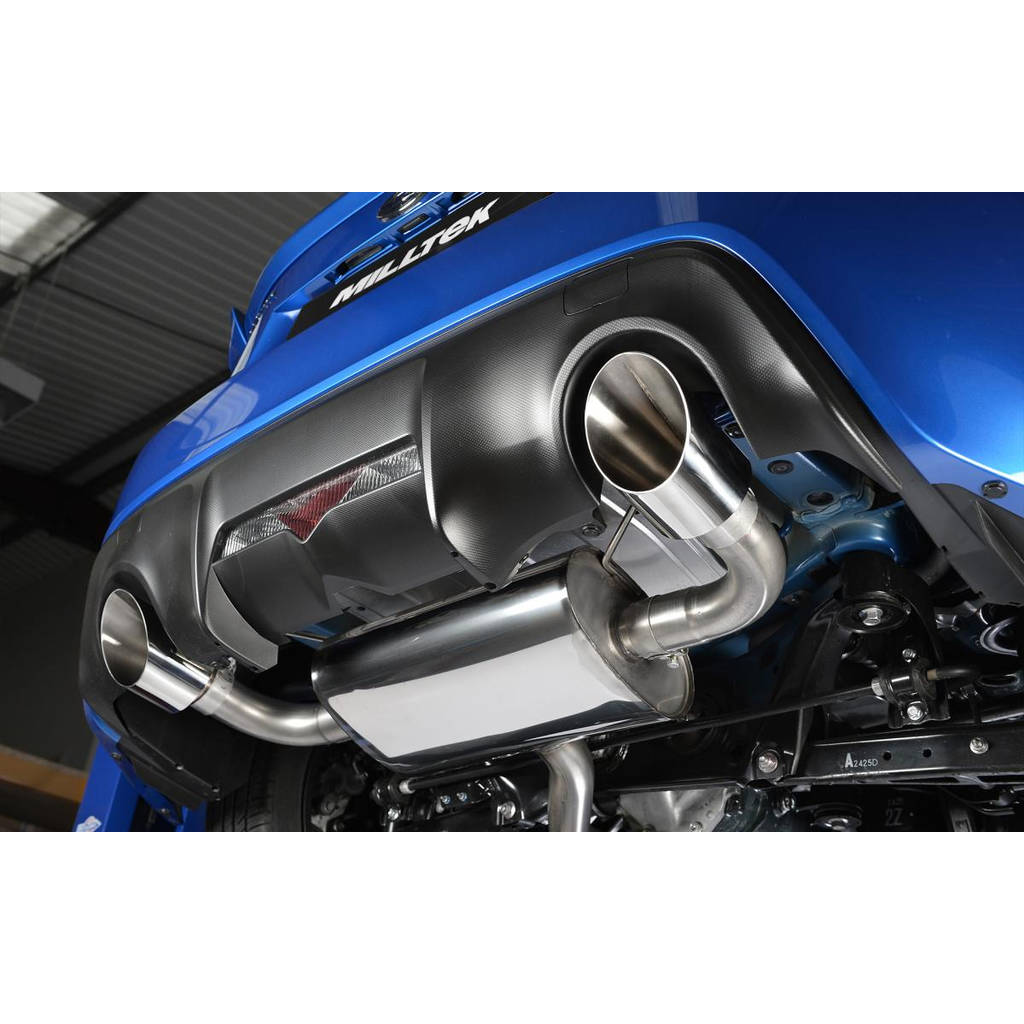 MILLTEK SSXSB030 Secondary Кат-бек Dual GT115 ECA для SCION FR-S 2.0 L Photo-2