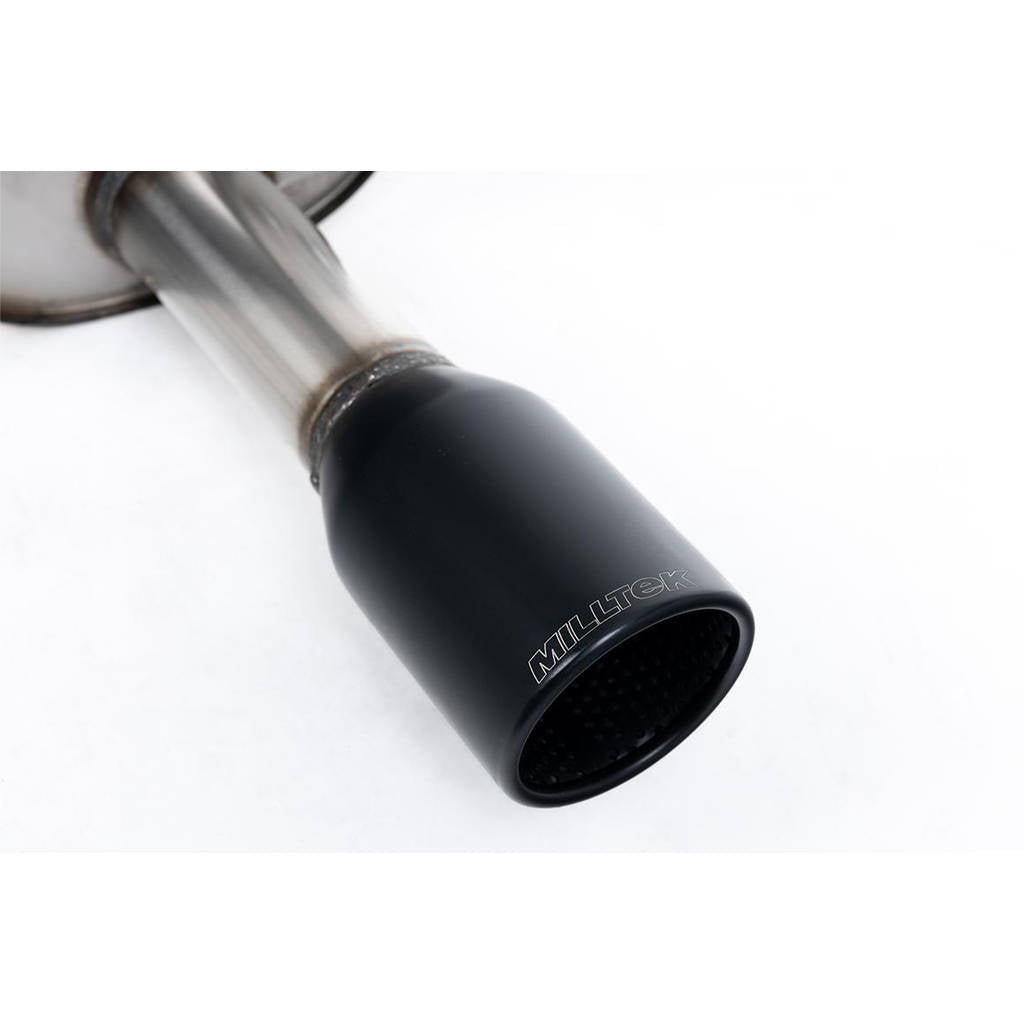 MILLTEK SSXFD053 Кат-бек Ceramic Coated Satin Black Trim для FORD Fiesta Mk6 ST 150 Photo-2