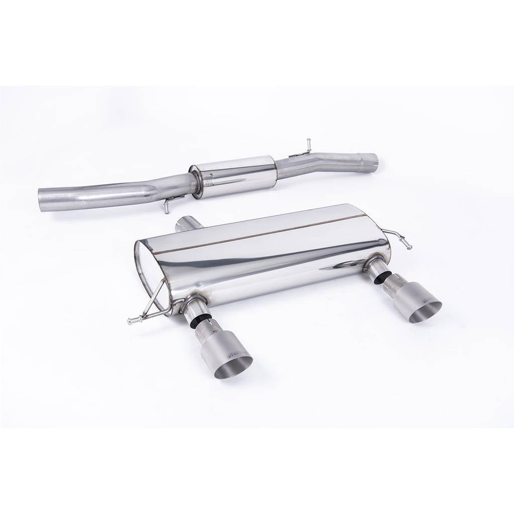 MILLTEK SSXAU427 Кат-бек Dual 100mm GT100 для AUDI TT 180/225 quattro Coupe & Roadster Photo-0