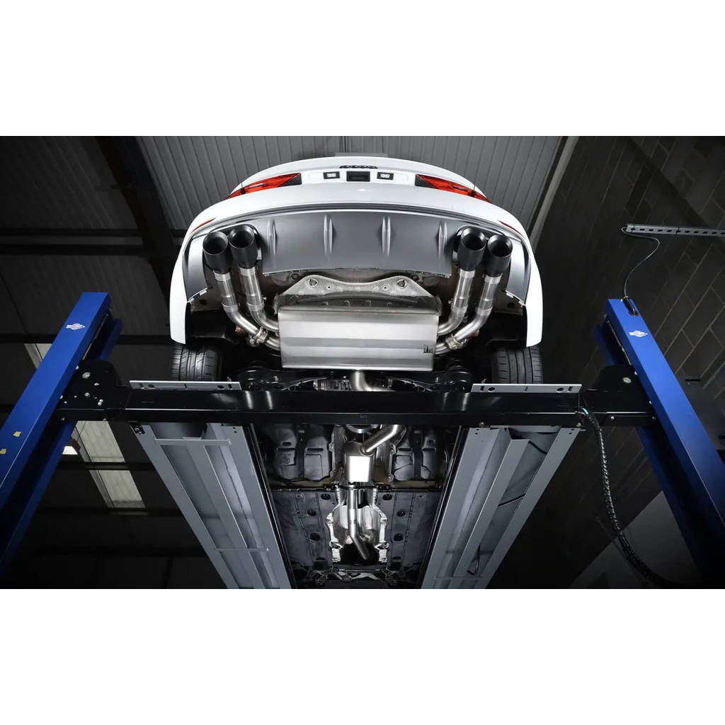 MILLTEK SSXAU475 Кат-бек Quad 100mm GT100 ECA для AUDI S3 2.0 TFSI quattro Saloon & Cabrio 8V Photo-3