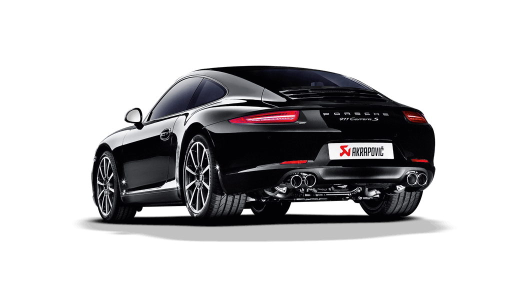 AKRAPOVIC S-PO991SO-HT/1 Задня частина вихлопної системи Slip-On PORSCHE 911 Carrera S/4/4S/GTS (991) Photo-1