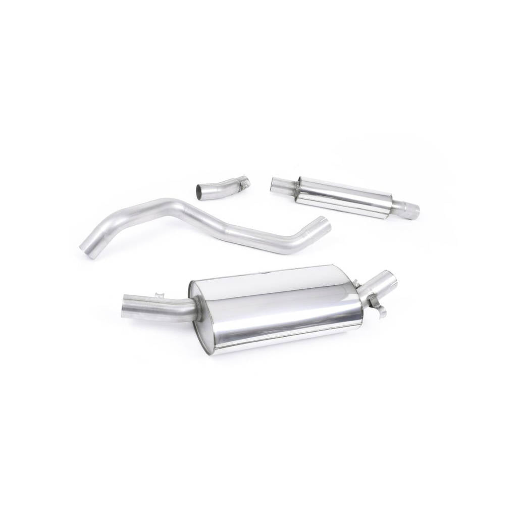 MILLTEK MCXVW207 Downpipe-back Single Skin 60.3 mm для VW Golf MK1 GTi Photo-0