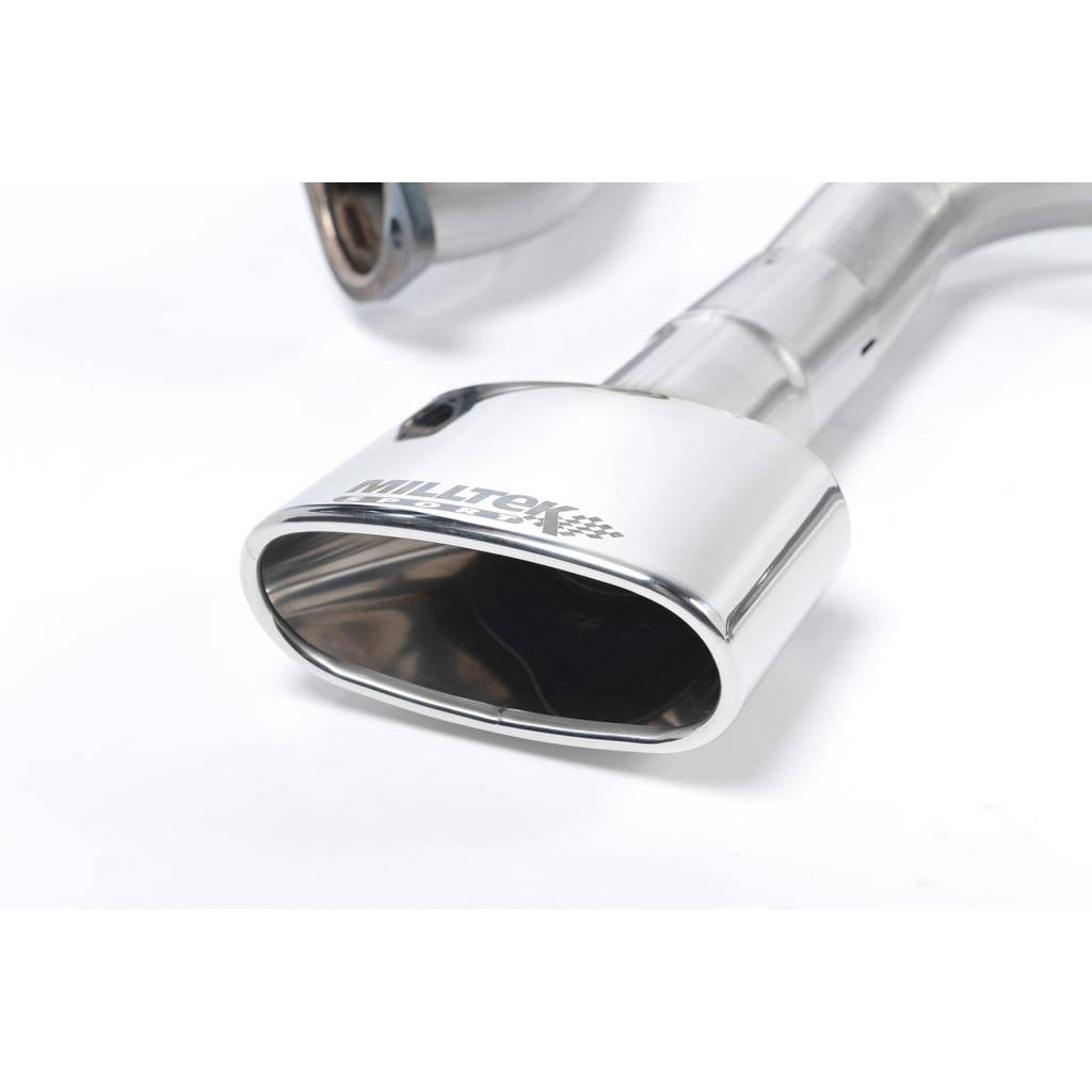 MILLTEK SSXSE159 Кат-бек 152x76mm Oval для SEAT Leon Cupra 280 290 & 300 2.0 TSI Photo-1