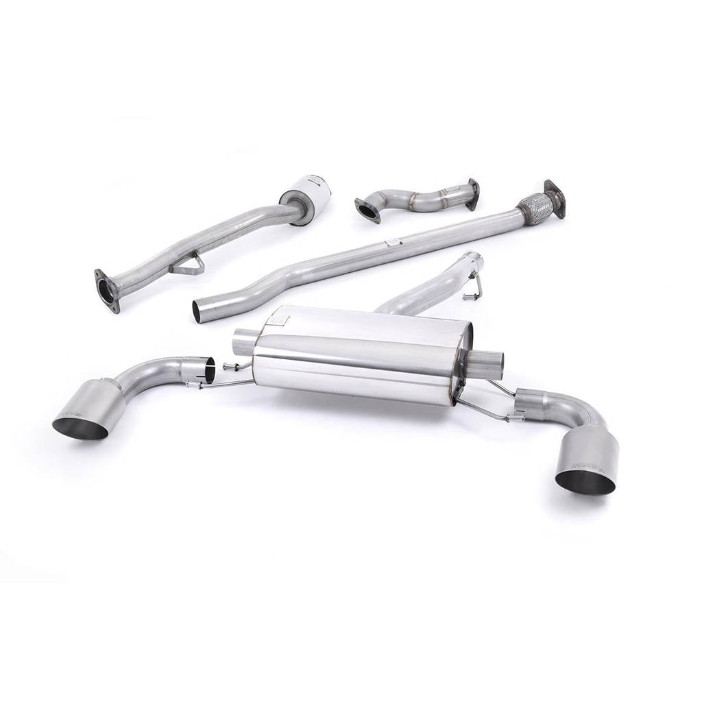 MILLTEK SSXSB038 Primary Кат-бек Dual GT115 для SCION FR-S 2.0 L Photo-0