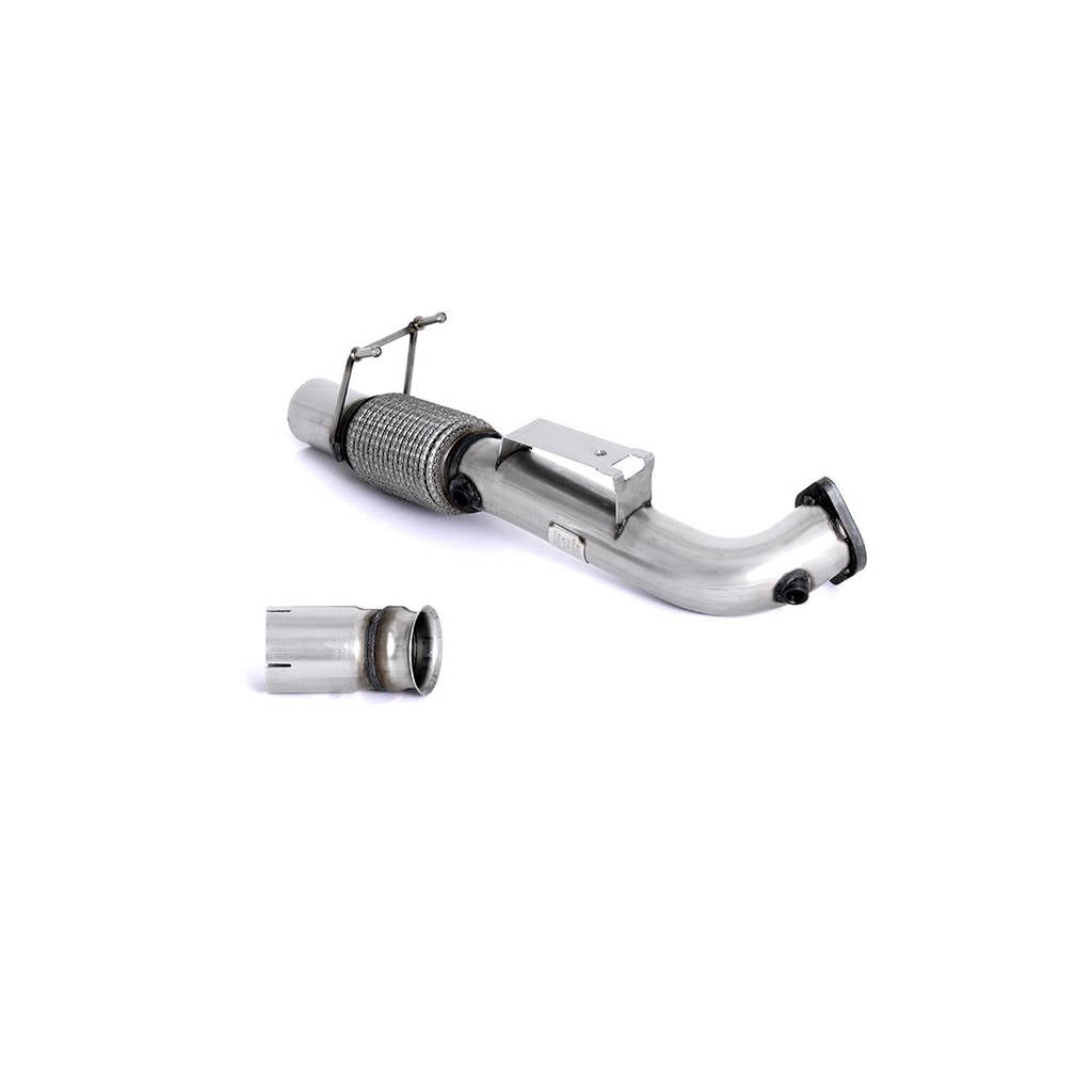 MILLTEK SSXFD194 Large-bore Downpipe and De-cat 76,2 для FORD Focus Mk3 RS 2.3 L EcoBoost 4WD 5-Door Photo-0