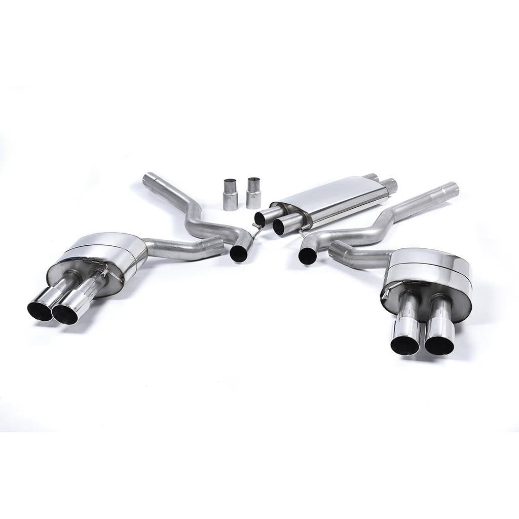 MILLTEK SSXFD155 Кат-бек Quad 90mm GT90 для FORD MUSTANG 5.0 V8 GT (Fastback) Photo-0