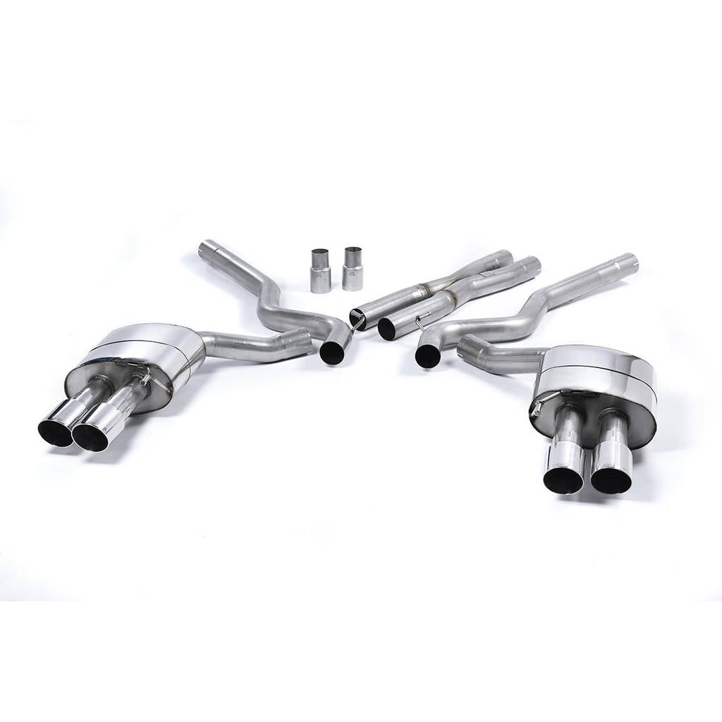 MILLTEK SSXFD158 Кат-бек Quad 90mm GT90 для FORD MUSTANG 5.0 V8 GT (Fastback) Photo-0