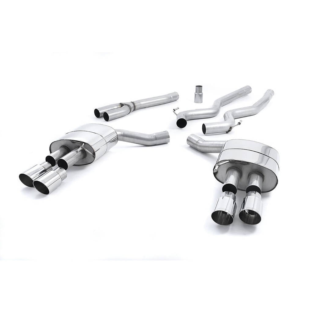 MILLTEK SSXFD178 Кат-бек Quad 90mm GT90 для FORD Mustang 2.3 EcoBoost (Fastback) Photo-0