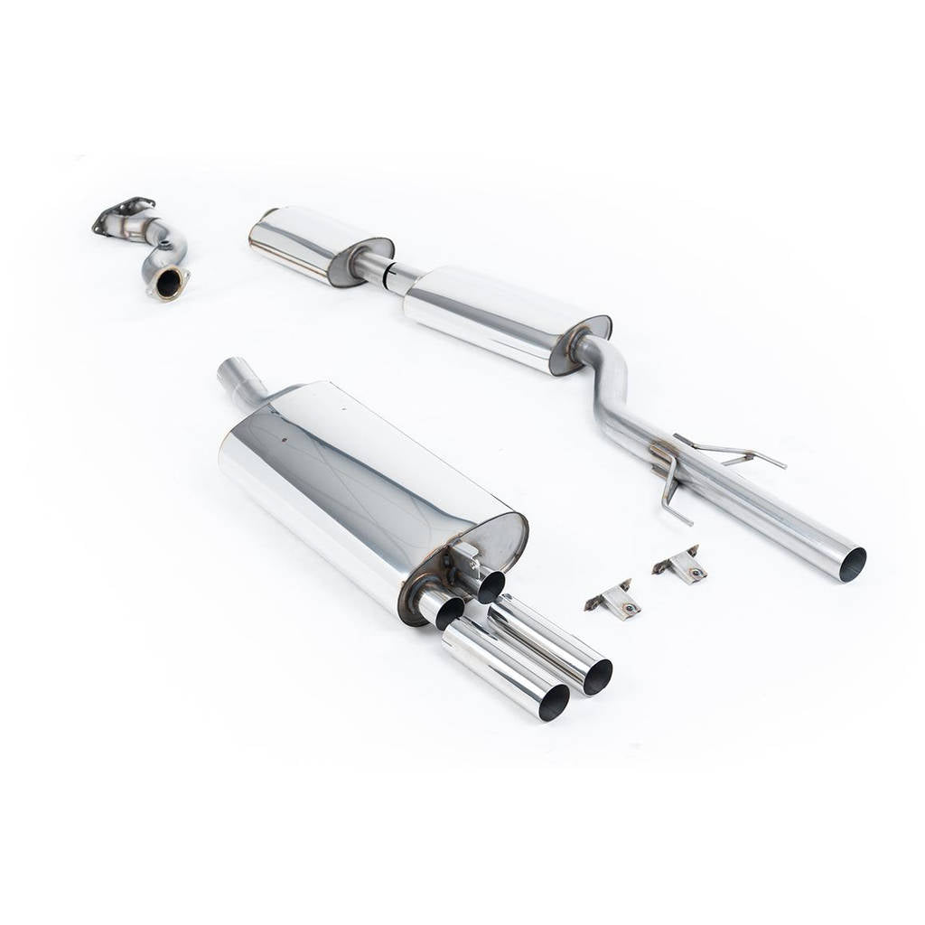 MILLTEK SSXBM1066 Full System (including Cat Replacement Pipe) для BMW 3 Series E30 M3 Photo-0