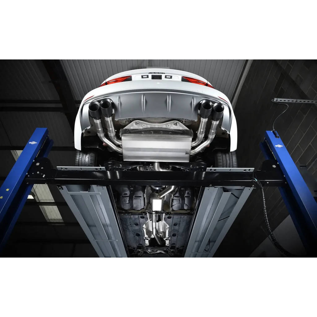 MILLTEK SSXAU546 Кат-бек Quad 100mm GT100 для AUDI S3 2.0 TFSI quattro Saloon & Cabrio 8V Photo-2