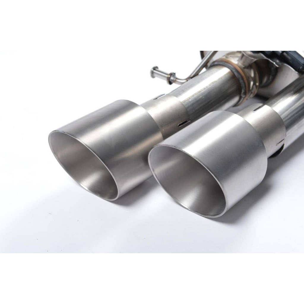 MILLTEK SSXAU466 Кат-Бек Quad 100mm GT100 для AUDI S8 4.0 TFSI quattro Tiptronic Photo-1