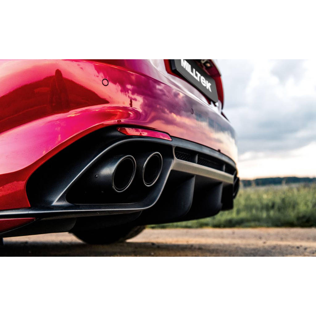 MILLTEK SSXAR005 Front Pipe-back 102 Jet для ALFA ROMEO ROMEO Giulia Quadrifoglio 2.9 V6 Bi-Turbo Photo-2
