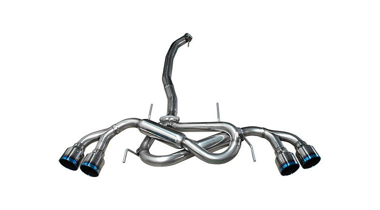 HKS 31021-AN010 Вихлопна система (задня частина) Legamax Premium Tig для NISSAN GT-R R35 Photo-0