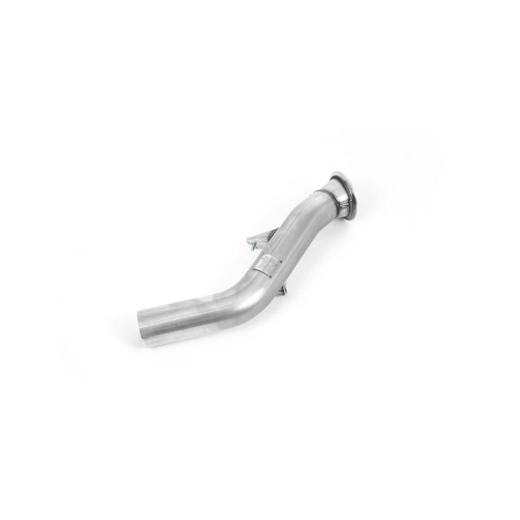 MILLTEK SSXBM982 Large-bore Downpipe and De-cat для BMW 3 Series F30 328i M Sport Automatic (without Photo-0