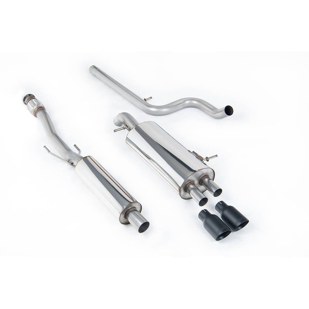 MILLTEK SSXCN103 Кат-бек Twin 80mm GT80 ECA для CITROEN DS3 1.6 THP 16v DSport Photo-0